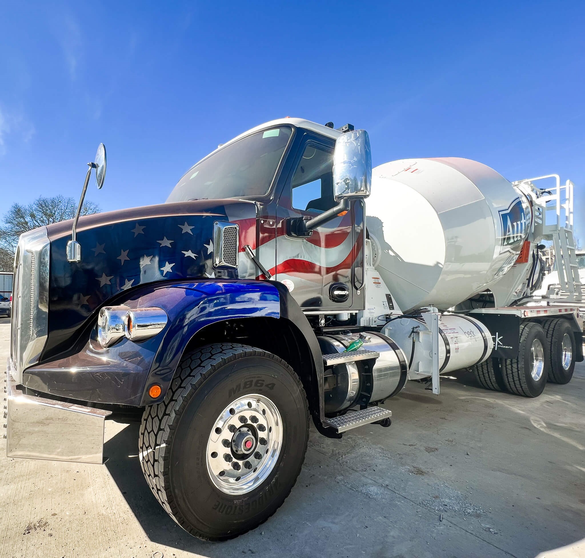 BADASS Construction Trucks At 2023 World Of Concrete officials-heavy-damage-reported-after-milford-cement-truck-crash